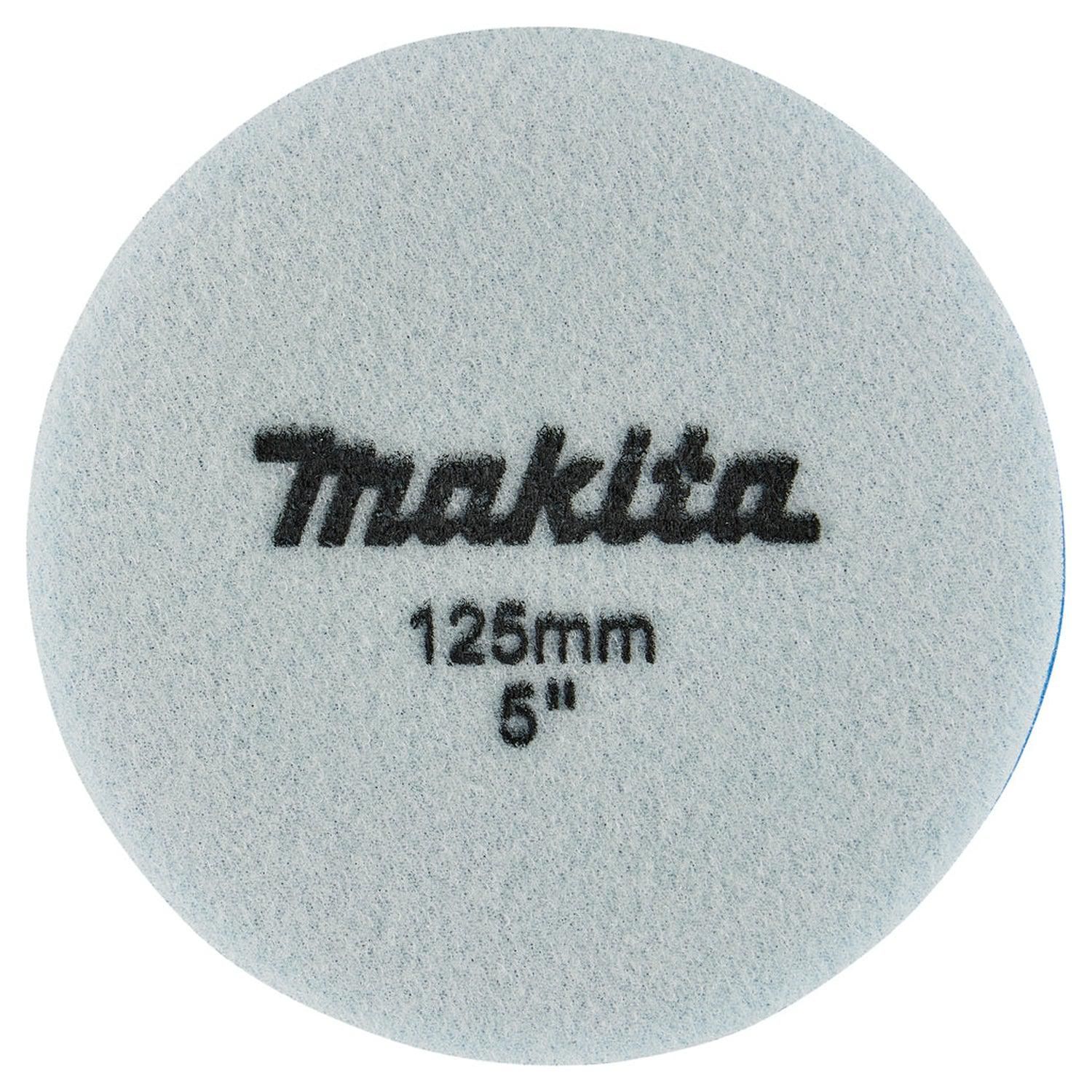 Makita D-62636 Spons Blauw Zacht-Medium 125mm