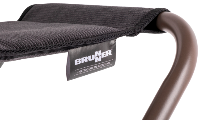 Brunner Phantom Stool Klapphocker  27 x 40 x 45 cm grau