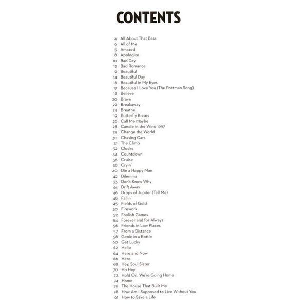 Hal Leonard 101 Hit Songs For Alt Saxophon