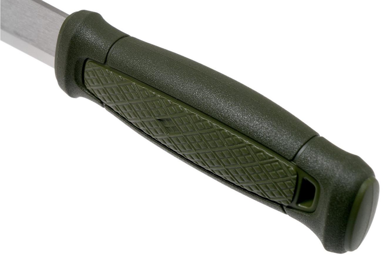 Mora Kansbol Green 13912 bushcraftmes met schede en survival kit