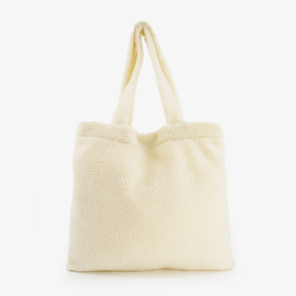 Teddy shopper tas ecru