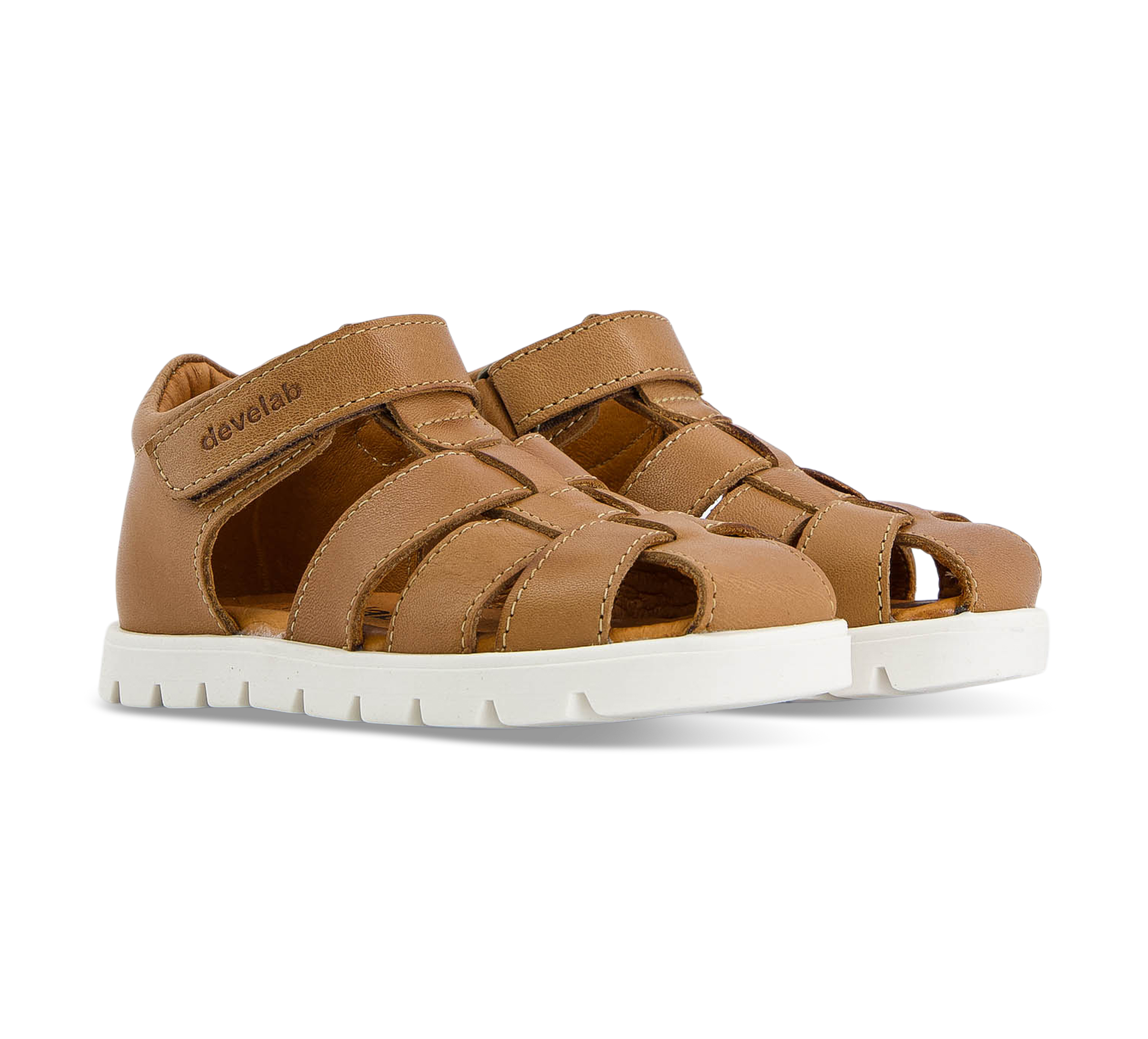 Develab Baby Sandal Velcro braun
