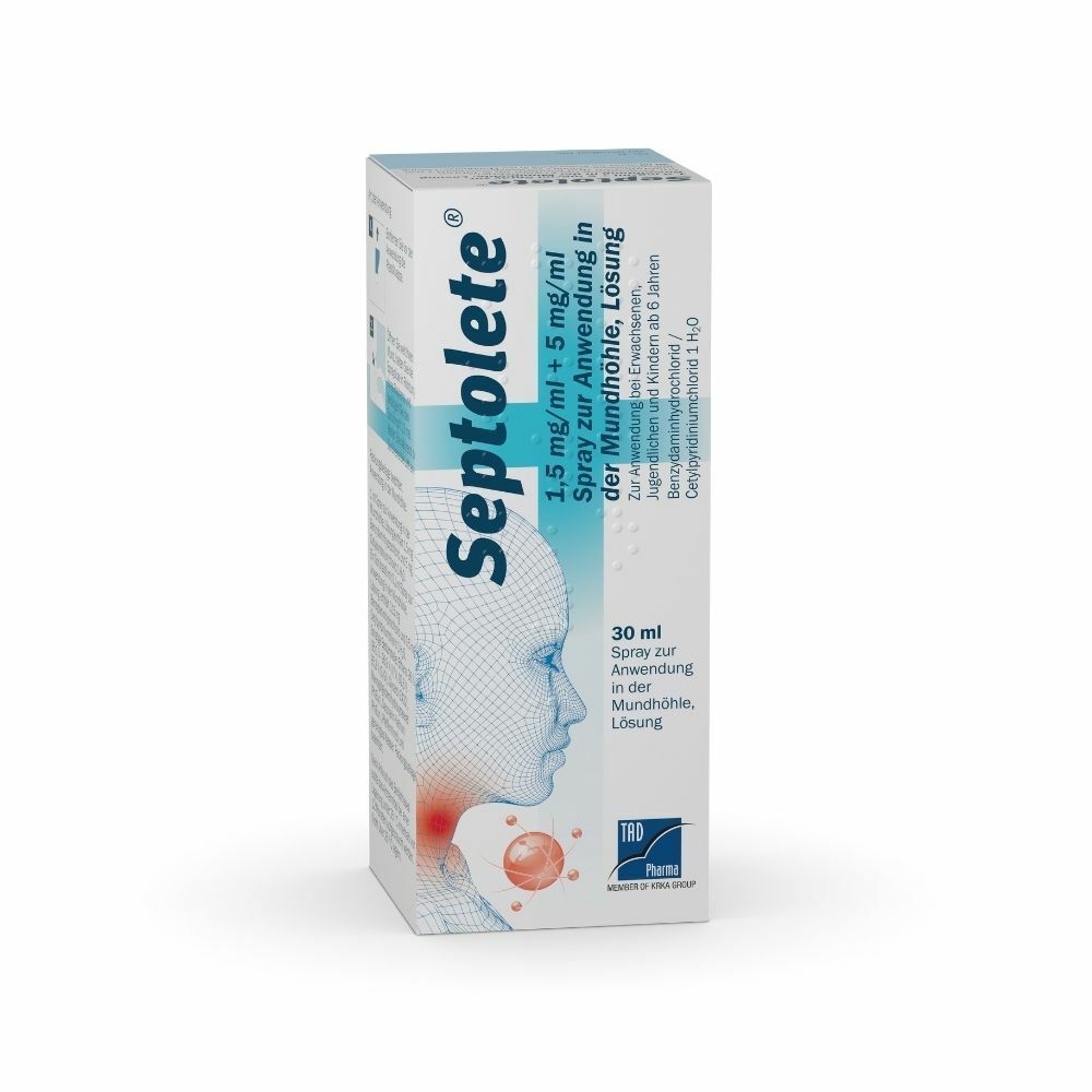 Septolete® 1,5 mg/ml+5 mg/ml Spray
