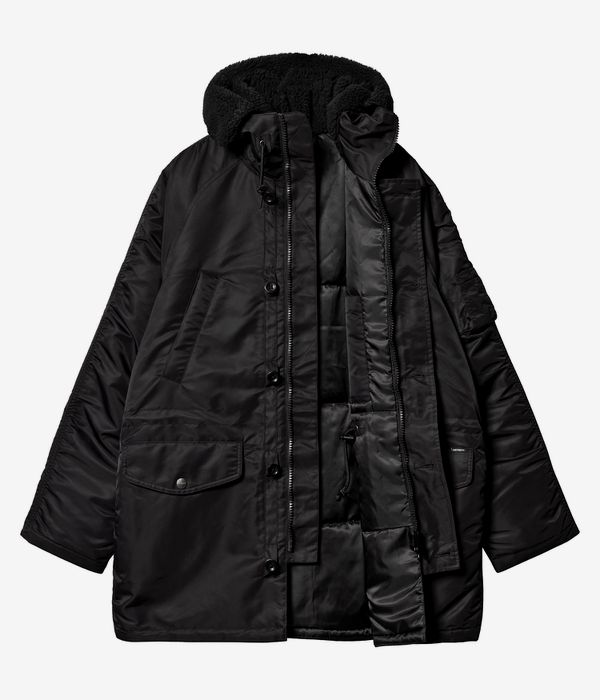 Carhartt WIP HD Olten Parka Jacke (black)