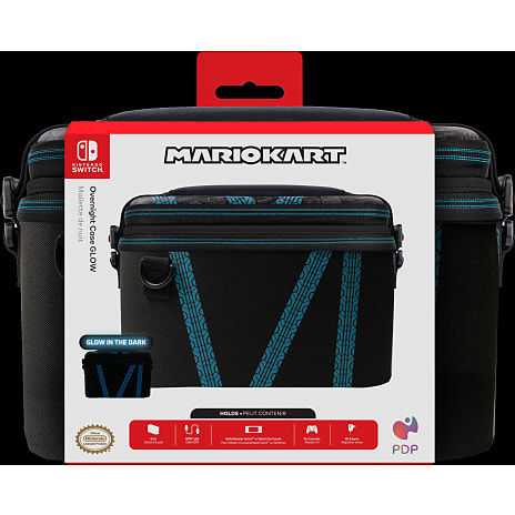 PDP Nintendo Pull-N-Go rejsetaske GLOW - Mario Kart Drift