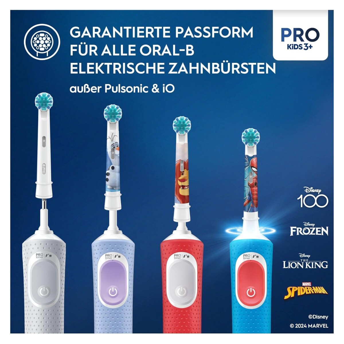 Oral-B EB10S-8 König der Löwen FFS Aufsteckbürsten