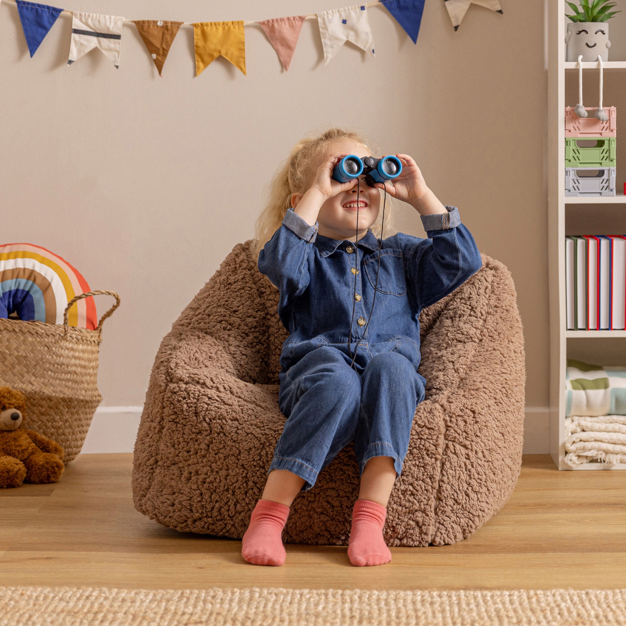 icon Natalia Kinderzitzak Fauteuil - Teddy - Mocha