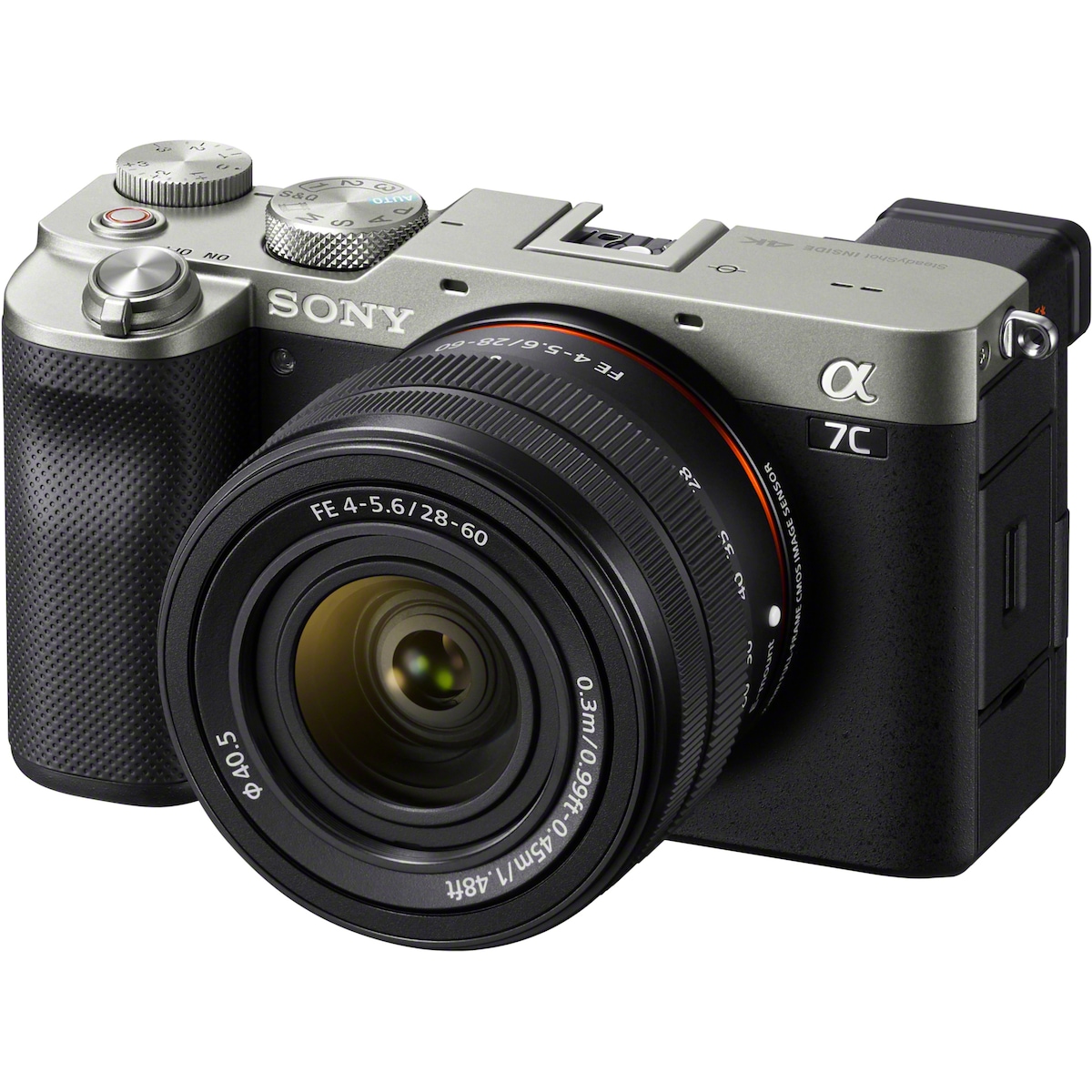 Sony Alpha 7C speilløst kamera 28-60mm objektivsett
