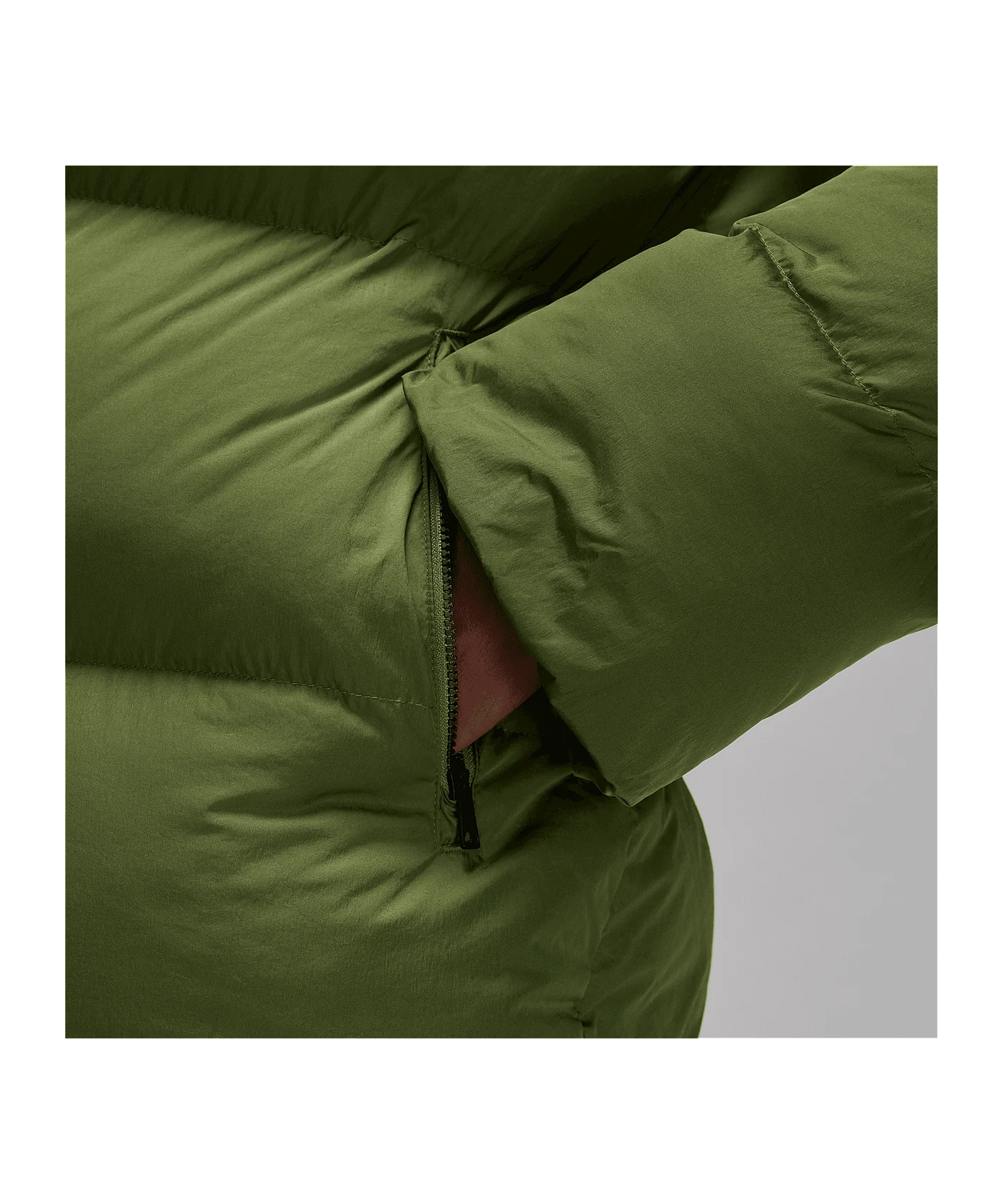 Jordan Essentials Poly Puffer Jacke Grün F340