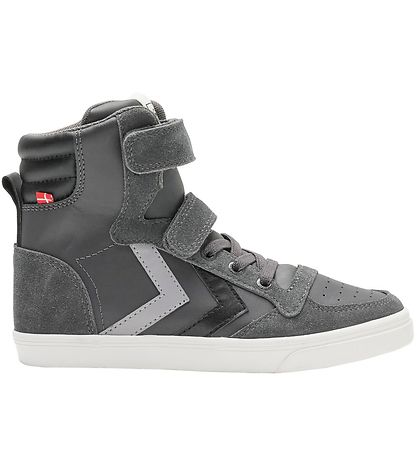 Hummel Støvler - HMLSlimmer Stadil High Jr - Asphalt