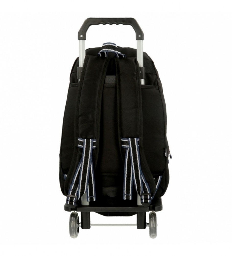 Enso Mochila con carro Basic -32x46x15cm- Negro