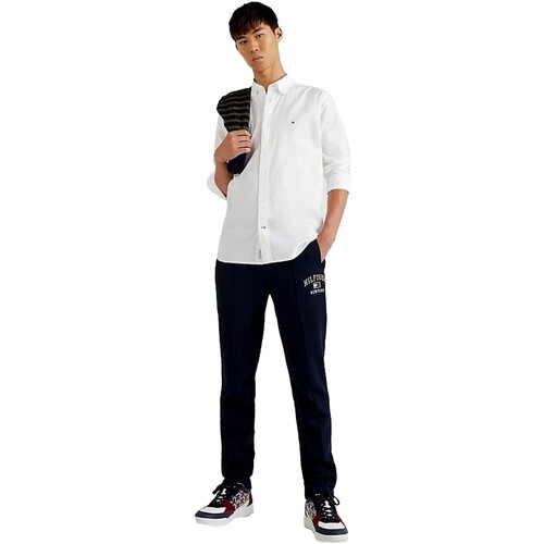 Tommy Jeans - CAMISA DE ALGODN OXFORD TOMY JEANS DM0DM09594 Blanco