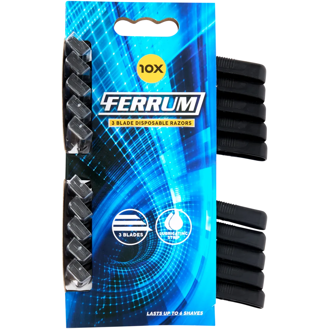 Ferrum wegwerpscheermesjes 10 stuks
