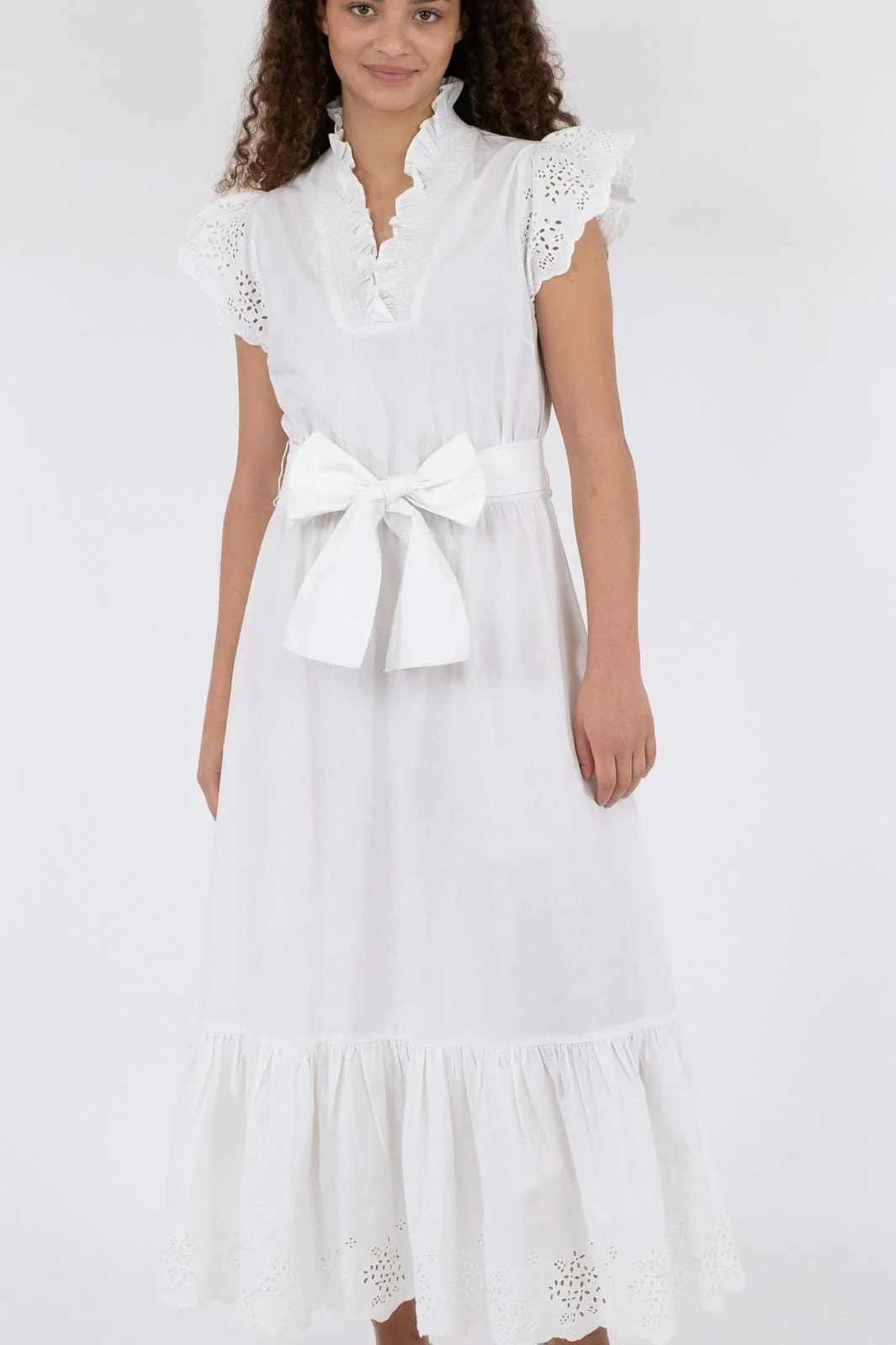 Neo Noir Tianna Embroidery Dress
