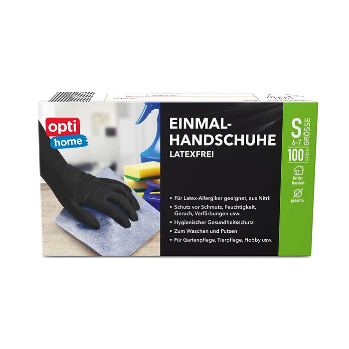 OPTI HOME Handschuhe Nitril 100 Stück