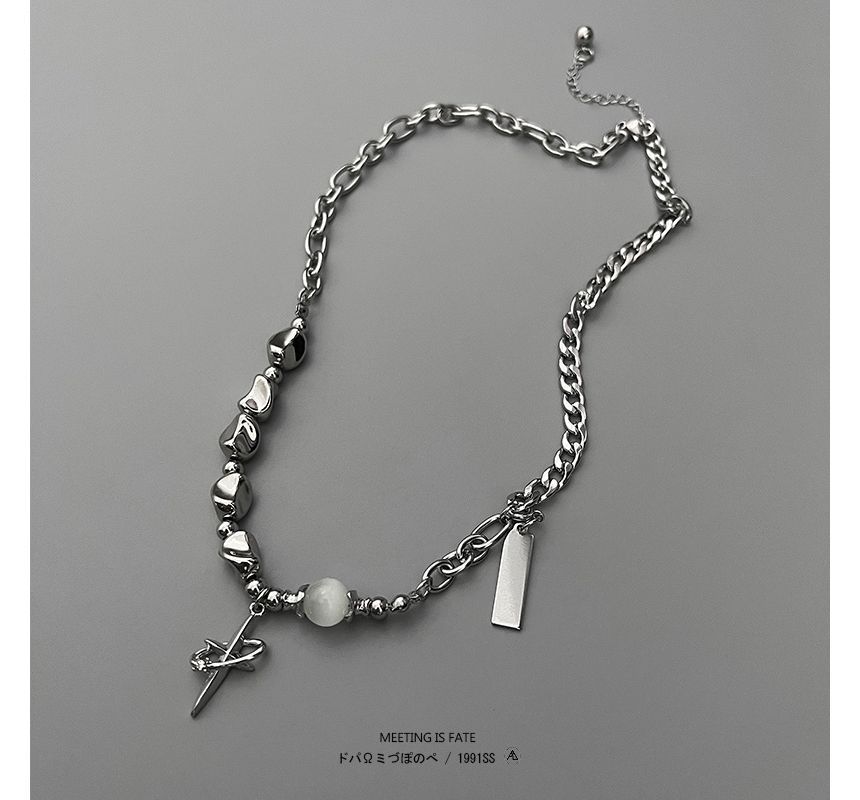 Elnge - Kruis kralen ketting