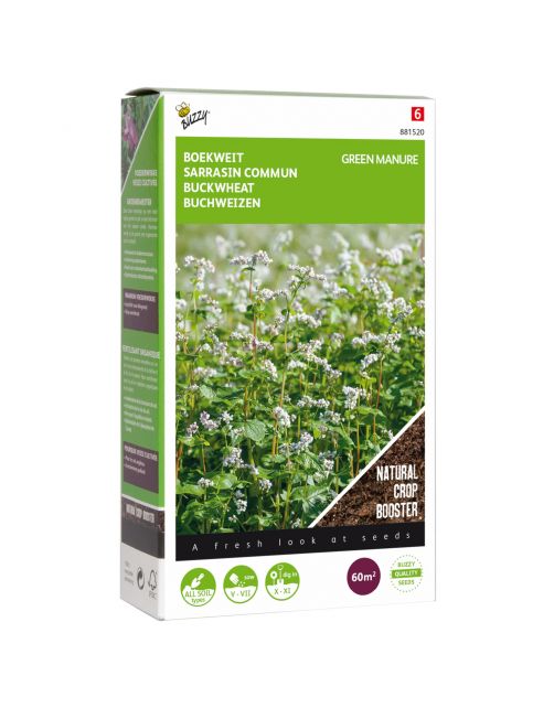 Buzzy Groenbemester Boekweit - Groenbemester - 150 g