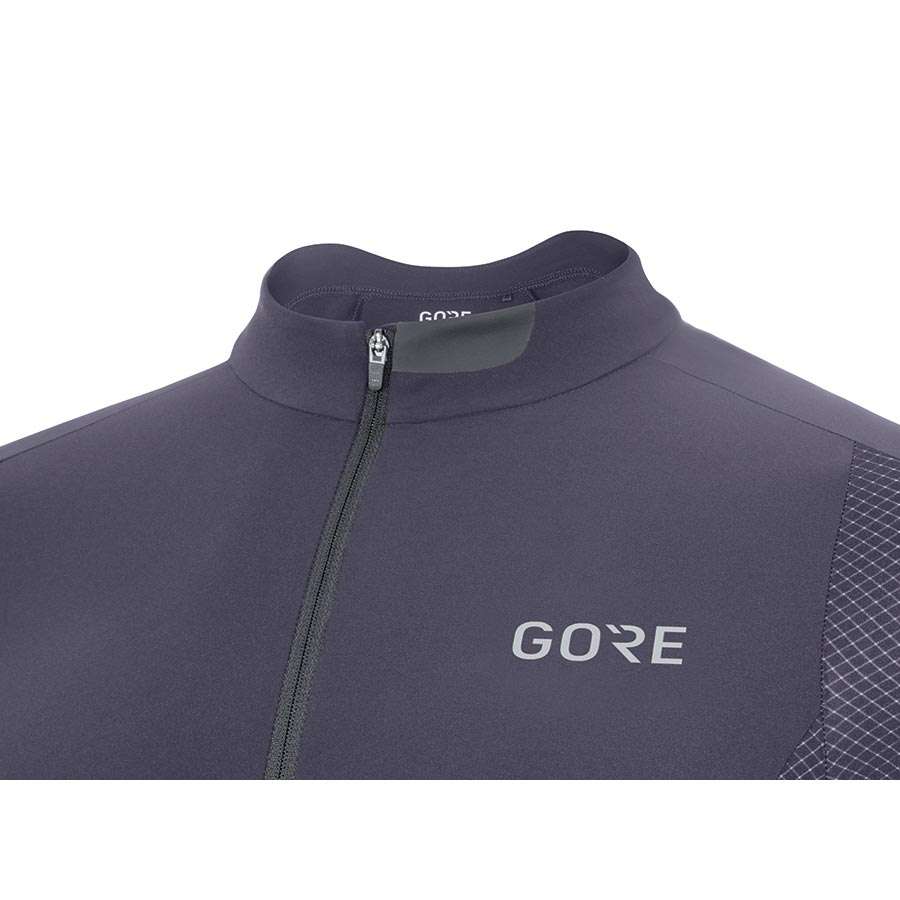 GORE Wear Race Fietsshirt Korte Mouwen Grijs Heren
