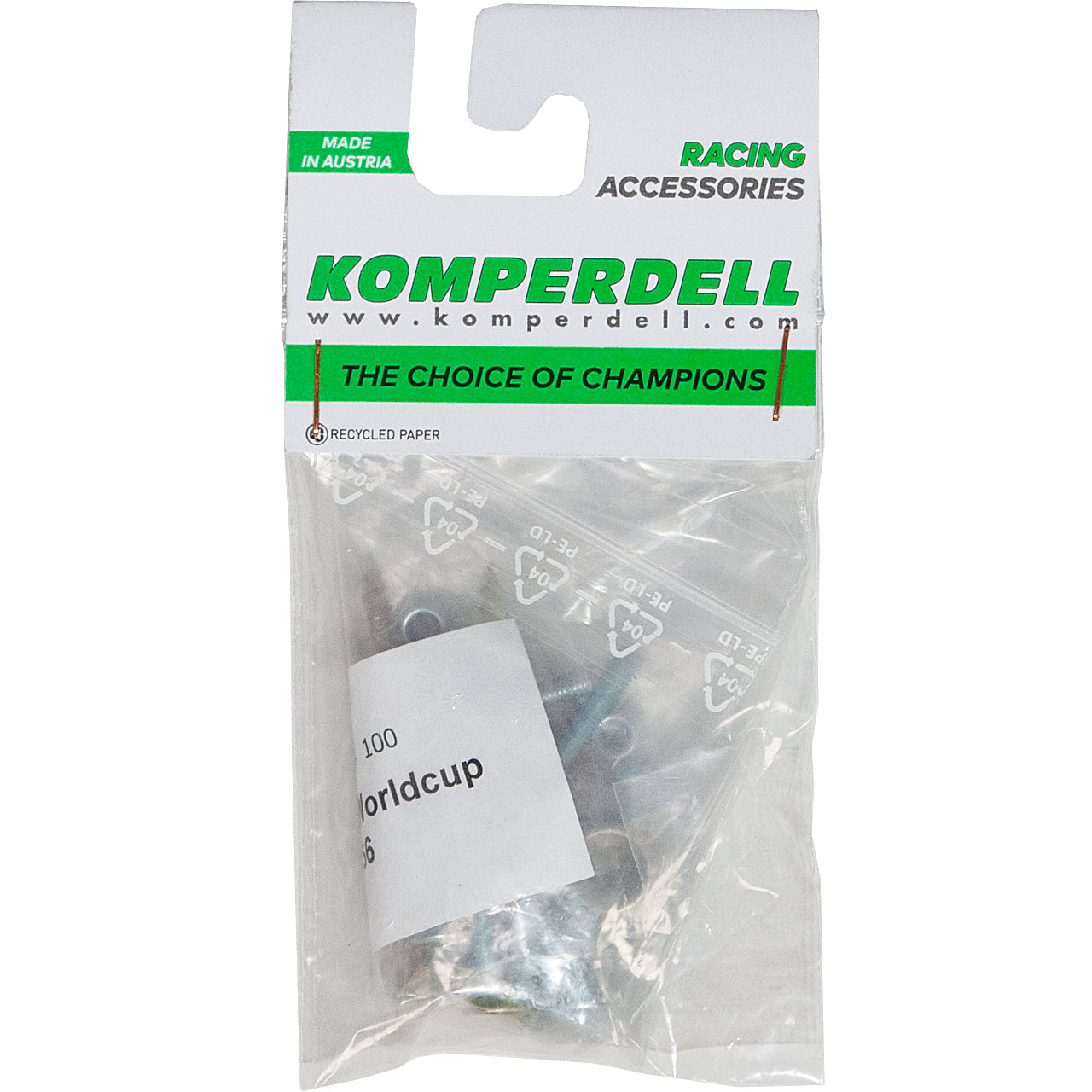 Komperdell Schraubensatz für Schlagschutz World Cup | Komperdell Schlagschutz | Komperdell | K | MARKEN | XSPO