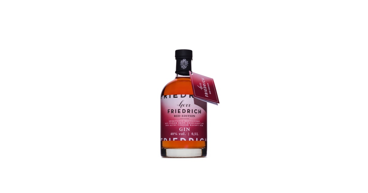 Therese Mölk Herr Friedrich Red Gin 40% Vol. 0,5 Liter (Einweg)