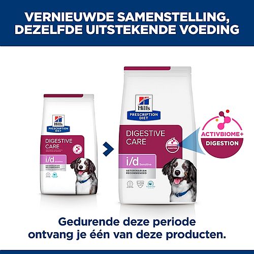 Hill's Prescription Diet ID Sensitive Digestive Care Hondenvoer Ei & Rijst