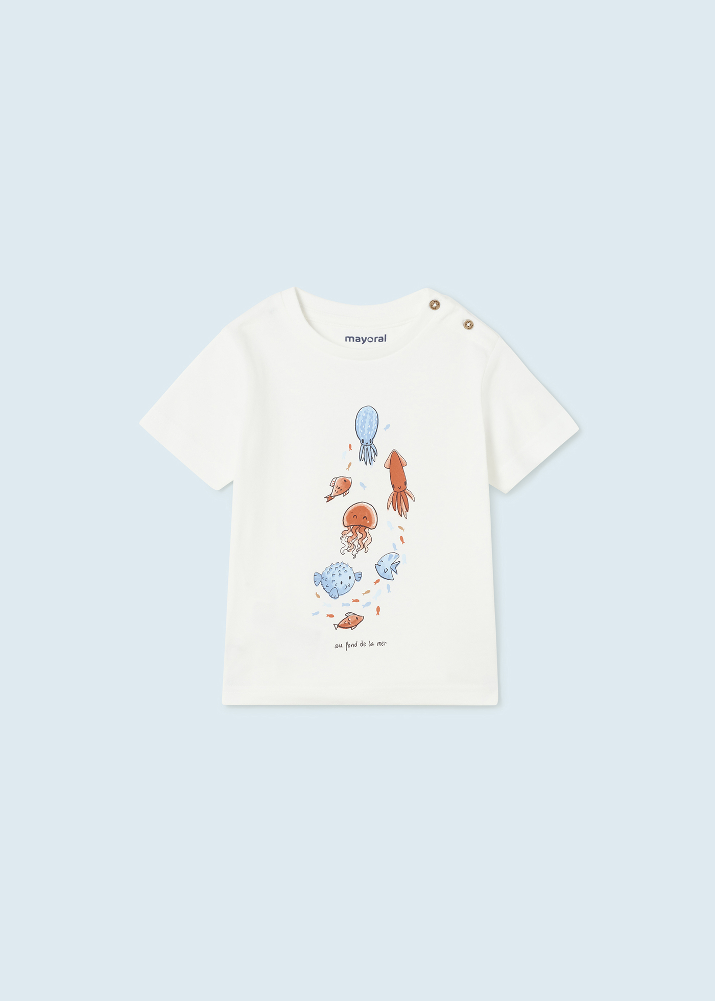Conjunto de 3 peças em algodão sustentável para bebê