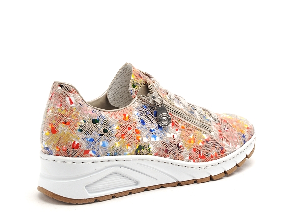 Rieker basses femme n3302 multicolore