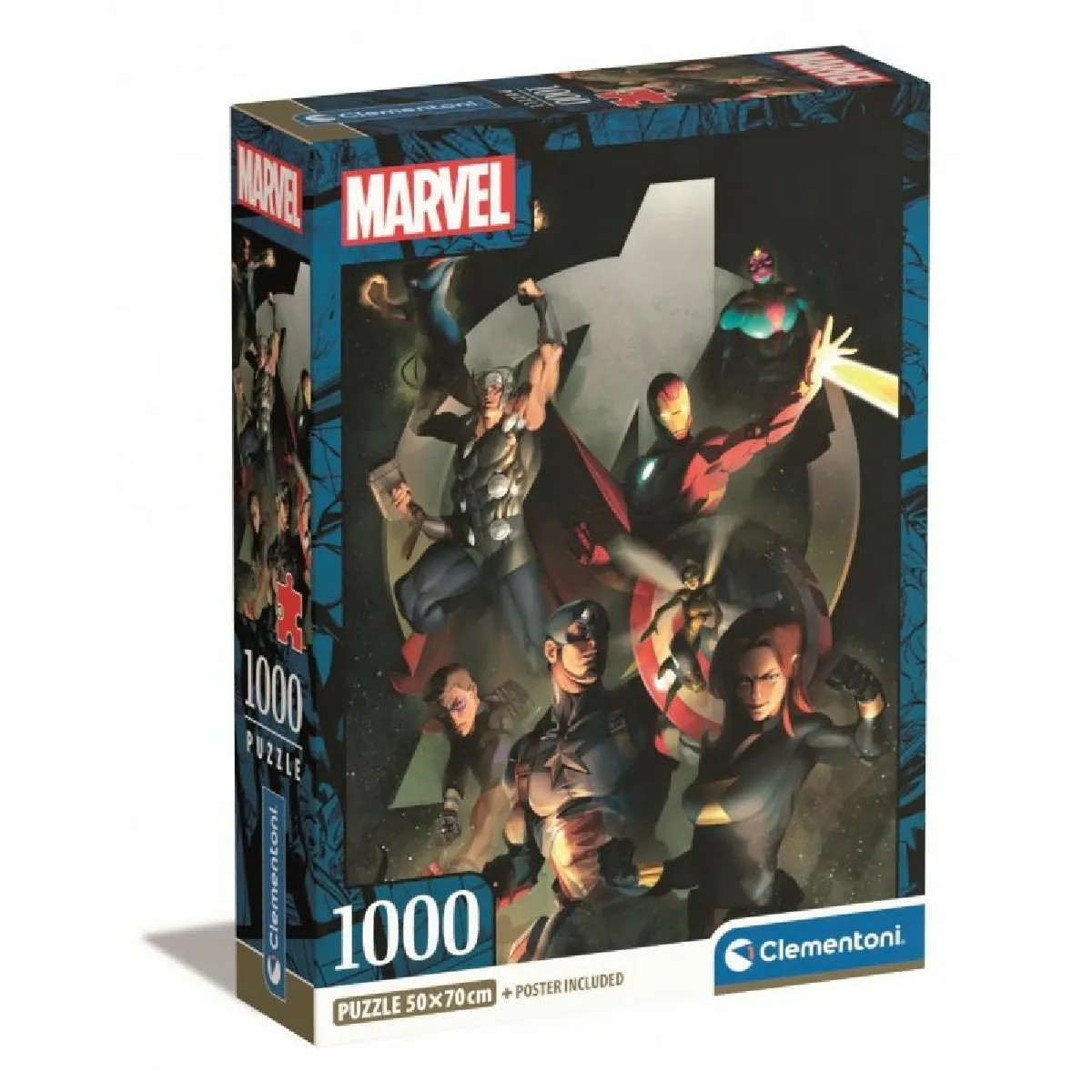 Puzzle Clementoni Marvel Avengers - 1000 pièces