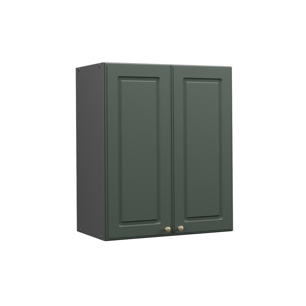 Vicco Hängeschrank Küchenschrank Küchenmöbel Fame-Line Anthrazit Grün-Gold Landhaus 60 cm Küche Einbauküche Hängeschrank Drehtür Einlegeboden Küchenzeile