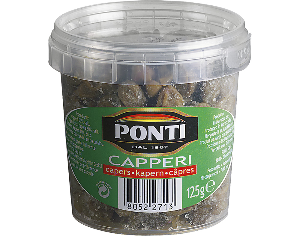 ALCAPARRAS SECAS PONTI EM SAL 155G