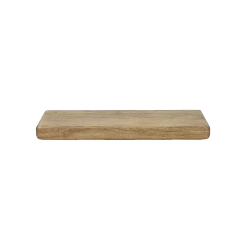 Wandplank Naturel Hout - 118x35x10cm - Sleek