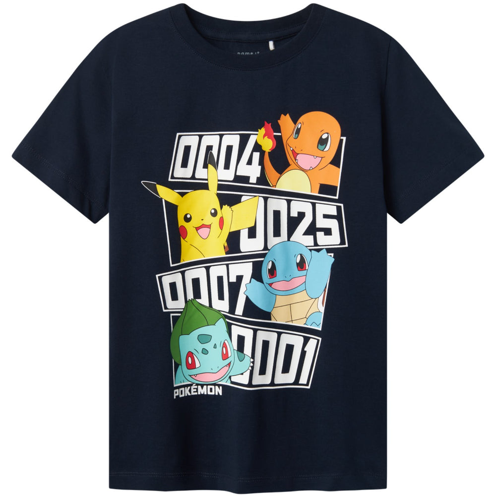 Køb Name It Dark Sapphire Dazz Pokemon Regular T-Shirt Noos