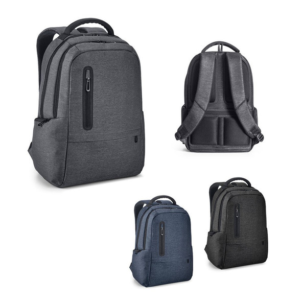 hi!dea 92675 - Sac à dos pour ordinateur portable 17'' en Nylon 2Tone imperméable