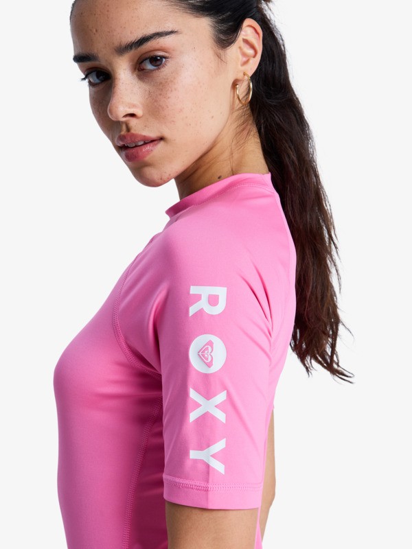 Whole Hearted Lycra manches courtes Rose Femme