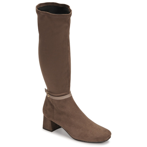 JB Martin - ANNA - TOILE SUEDE STRETCH TAUPE