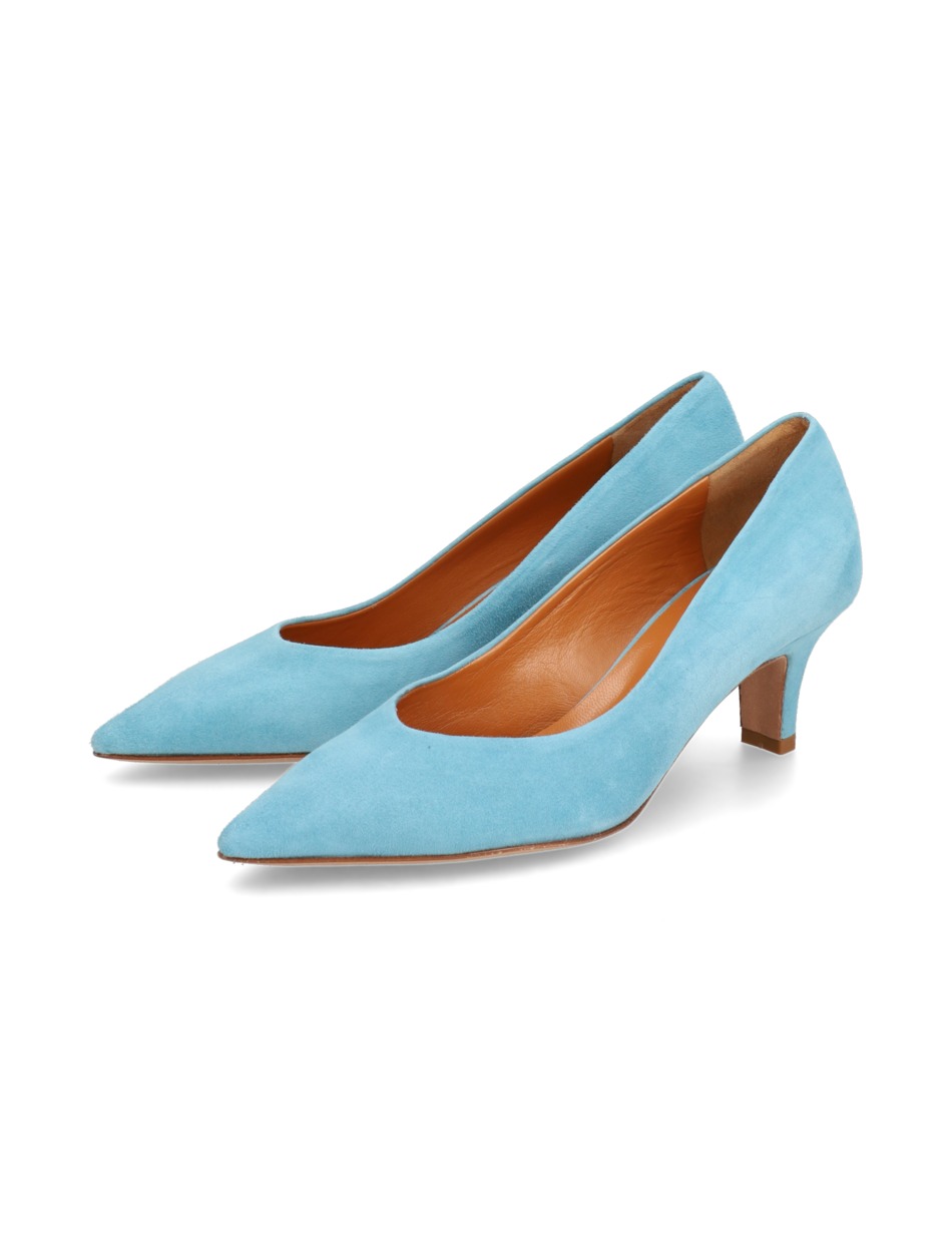 Veloursleder Pumps