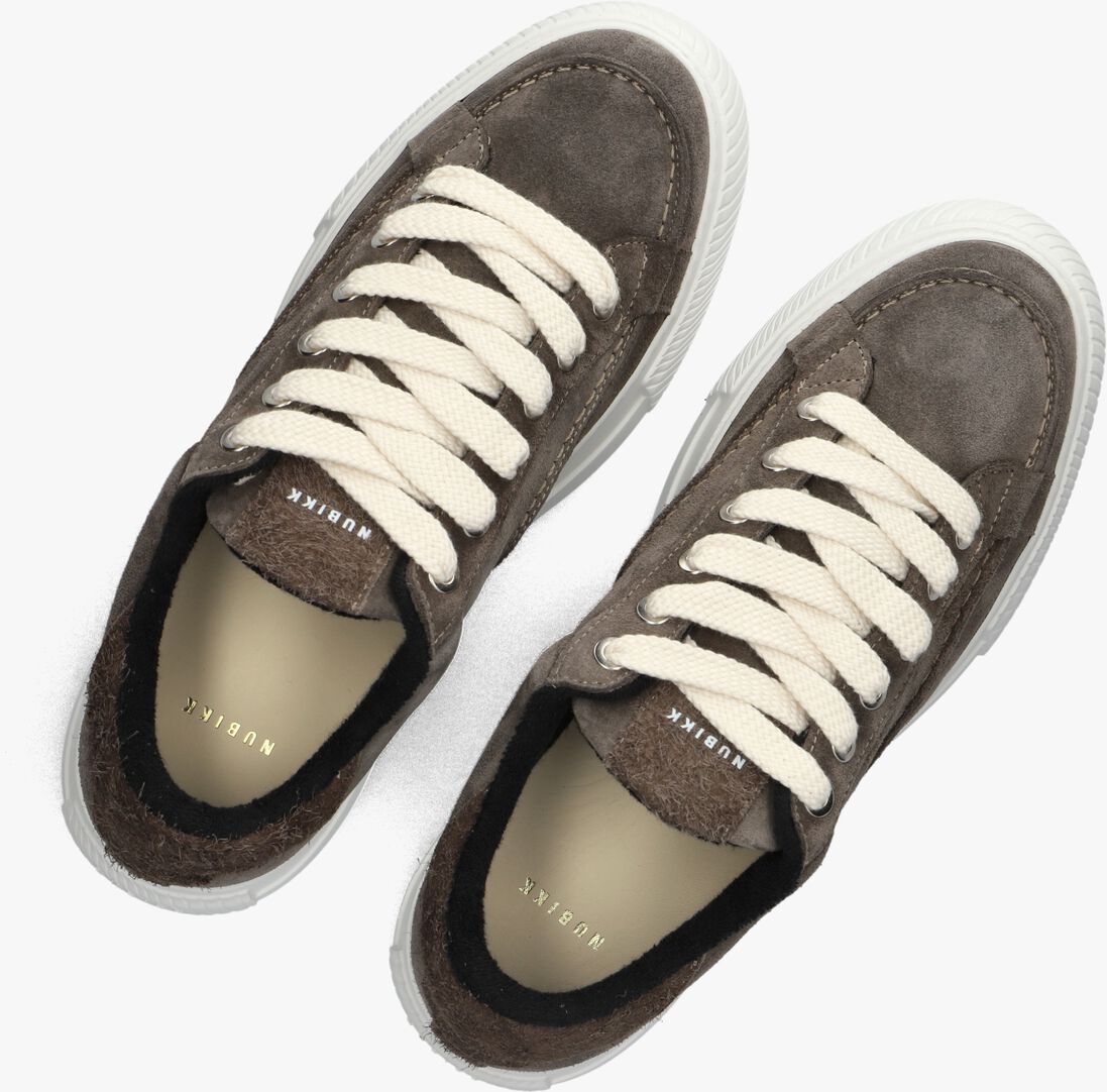 taupe nubikk lage sneakers caldera tora