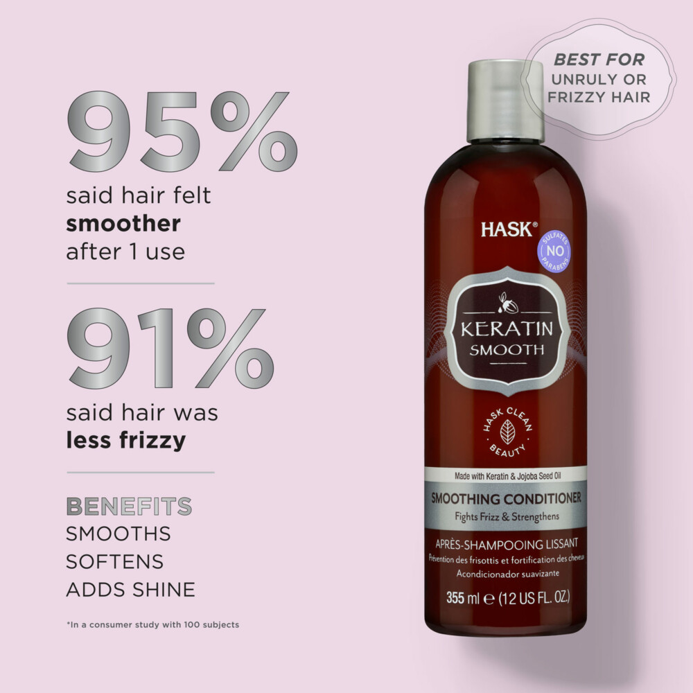 Hask Keratin Protein Smoothing Conditioner355 ml