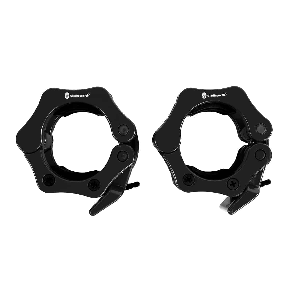 Tampas de extremidade de disco de plástico Gladiatorfit para guidões de 50 mm (conjunto de 2)