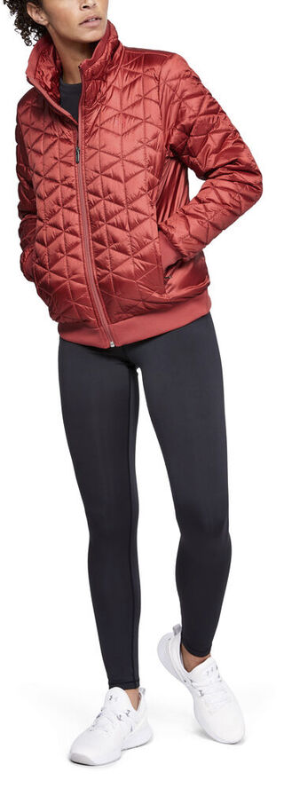 Under Armour Coldgear Reactor Performance Jakke Rød