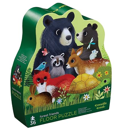Crocodile Creek Puzzlespiel - 36 Teile - Forest Friends