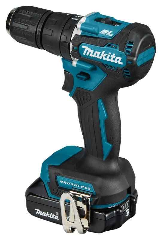 Makita DHP487RAJ 18V Klopboor-/schroefmachine set (2x2.0Ah) in Mbox