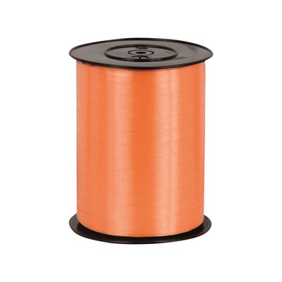 Logistipack - Bolduc brillant - ruban d'emballage 7 mm x 500 m - orange