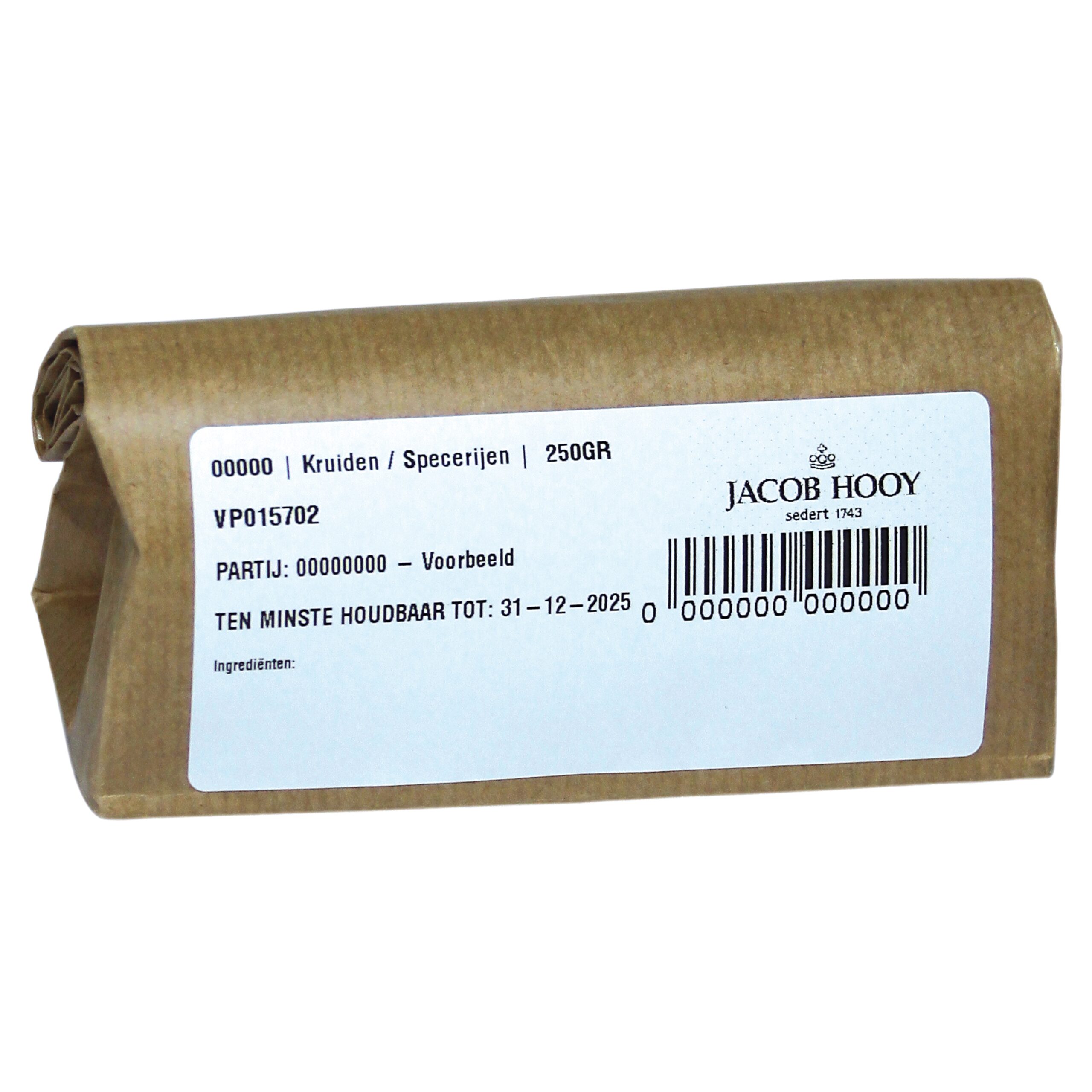 Jacob Hooy Daslook Gemalen (250 gr)