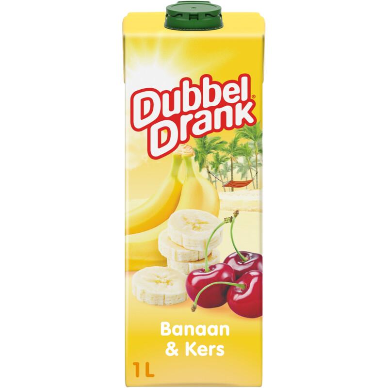 DubbelDrank Banaan & kers