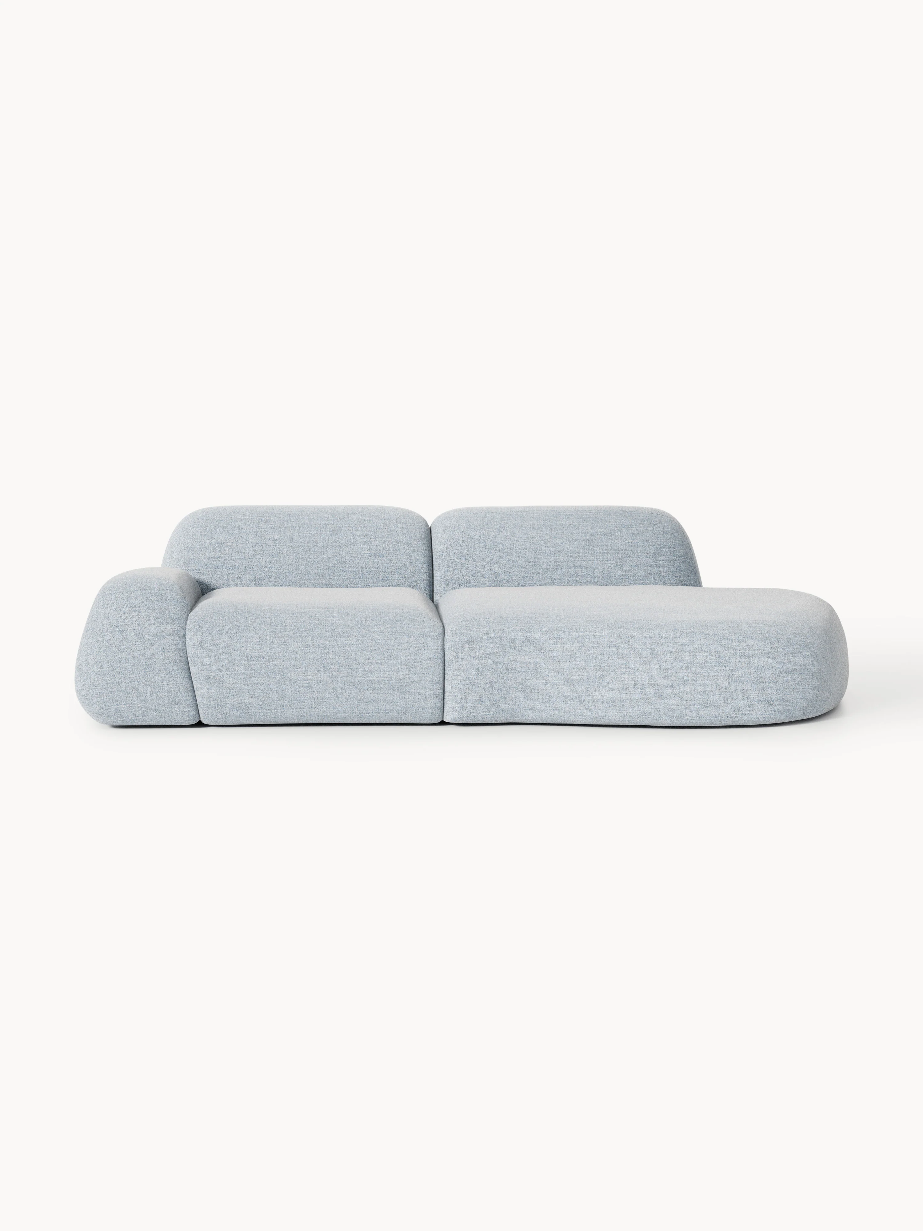 Modulaire bouclé chaise Wolke (3-zits)