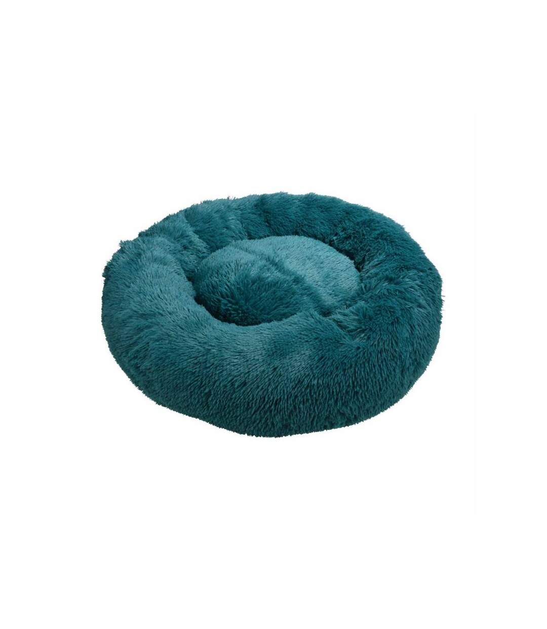 Paris Prix - Coussin Pour Chien & Chat fluffy 75cm émeraude