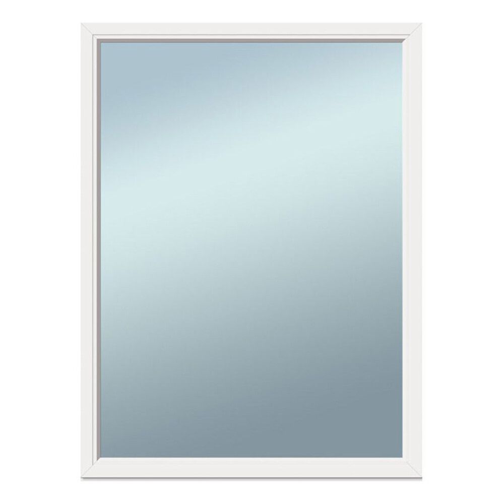 VINDU SOLID ELEMENTS FASTKARM 9X12 HVIT 3-LAGS GL./ ALUMINIUM