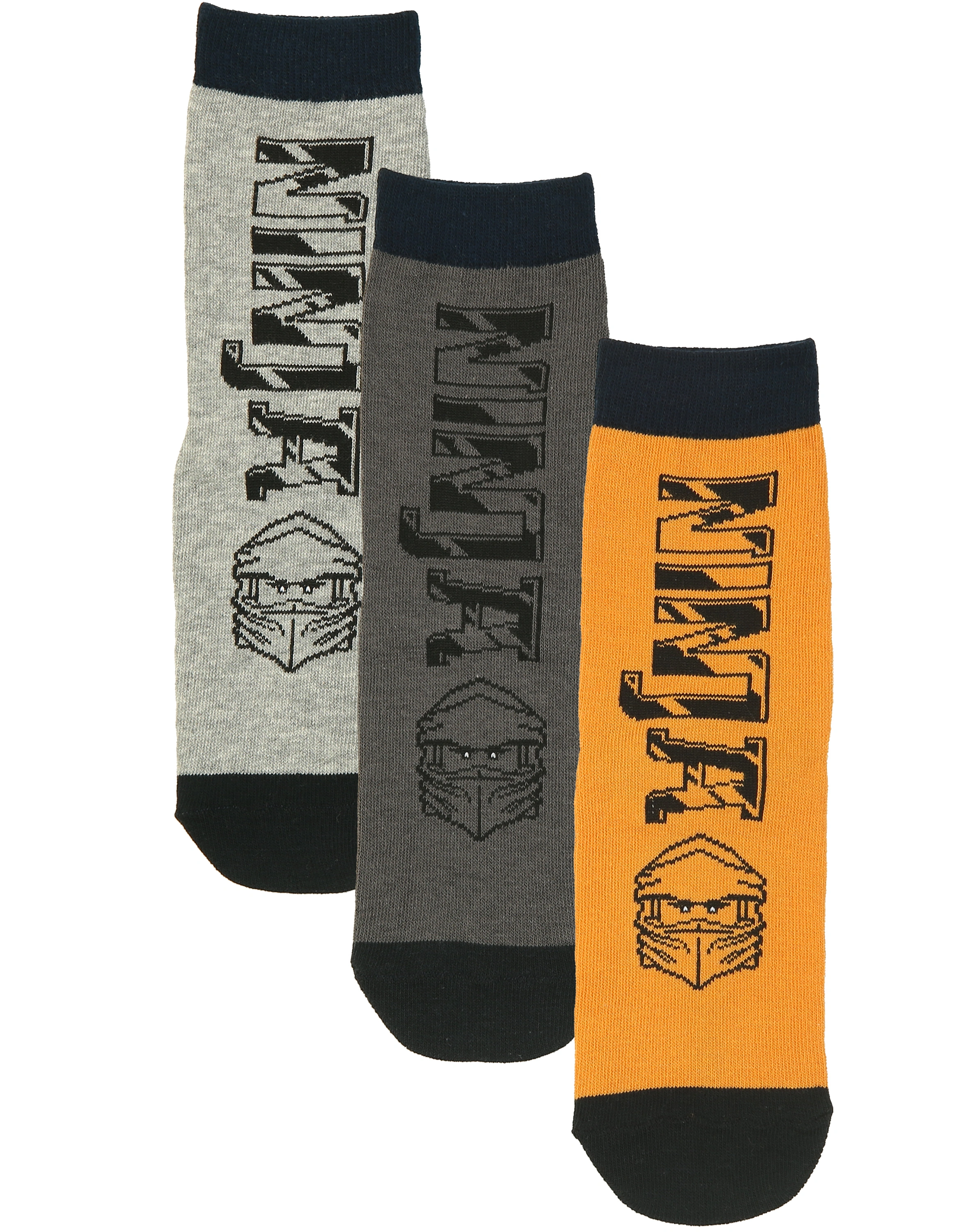 Socken M12010485 3er-Pack in orange