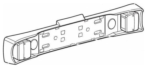 Thule 51142 Porte-plaque pour RideOn-THULE